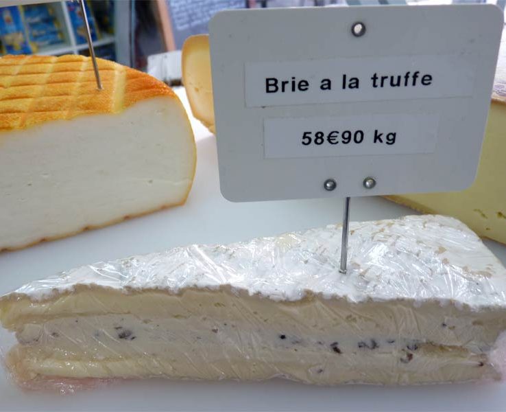 Brie à la truffe