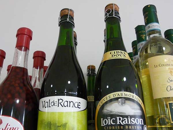 Cidre bio Val de Rance et cidre Loïc Raison