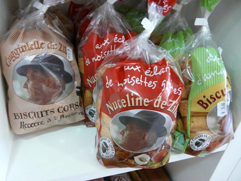 Biscuits corses Cuggiulelle et nuceline