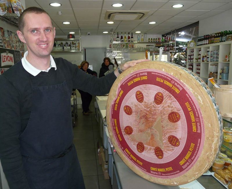 Meule de Comté Réserve Marcel Petite Affinage lent dans les Caves du Fort Saint Antoine