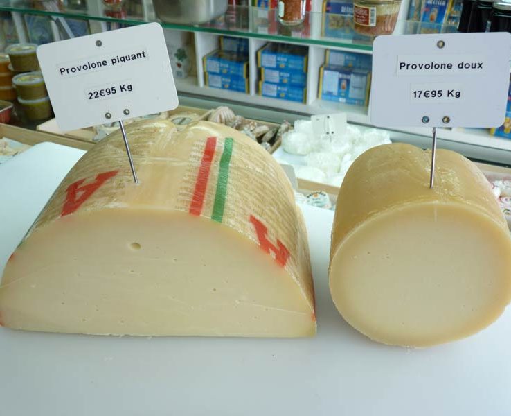 Provolone piquant et provolone doux