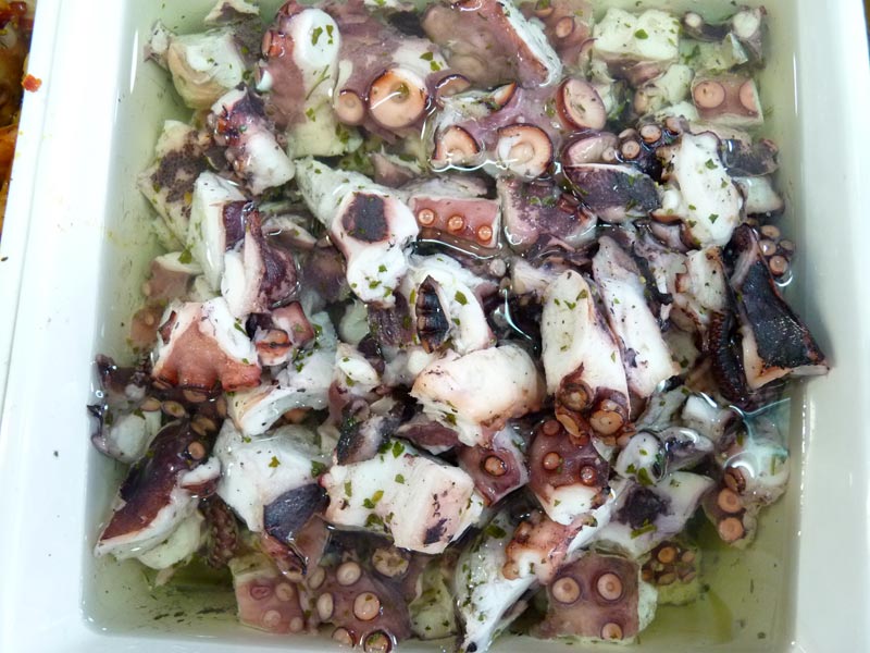 salade de poulpes