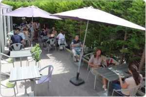 La terrasse du restaurant