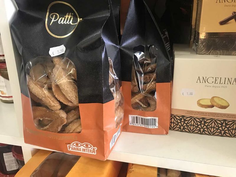 Torcetti Patti à la farine complète