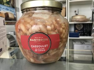 Cassoulet de la maison Barthouil, au confit de canard